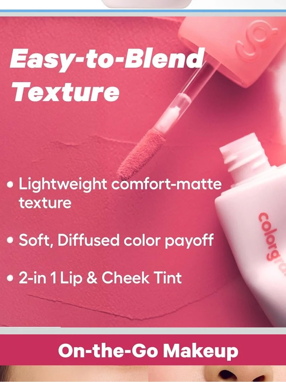 Colorgram Nude Blur Tint #13 Burnt Marron | Soft Matte Lip & Cheek Tint | 5g |